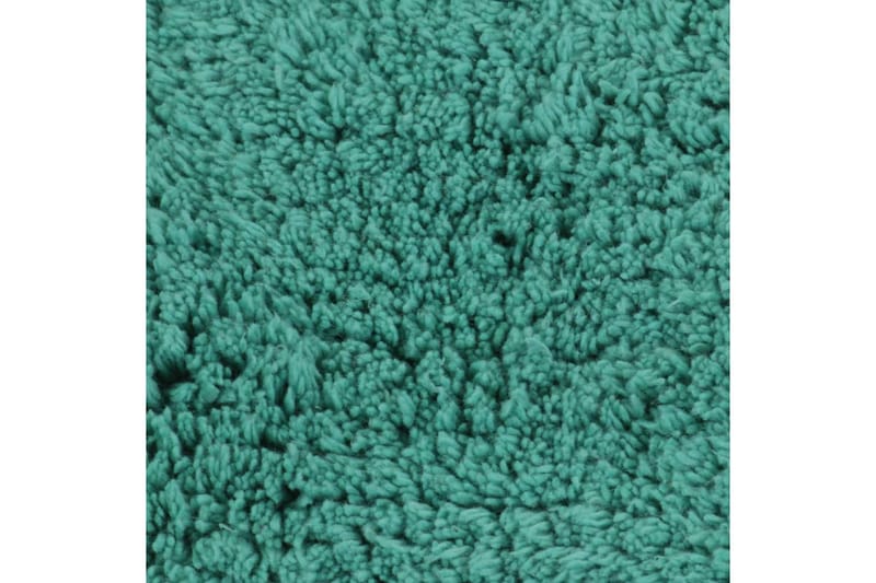 Badrumsmattor 2 st tyg turkos - Blå/Grön - Textil & mattor - Mattor - Badrumsmatta