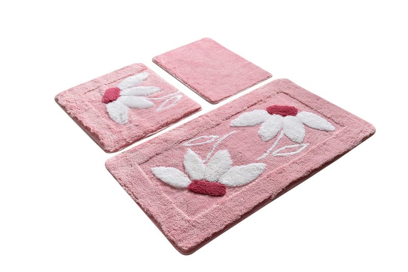 Bhika Badrumsmatta 60x100 cm Rektangulär - Flerfärgad - Textil & mattor - Mattor - Badrumsmatta