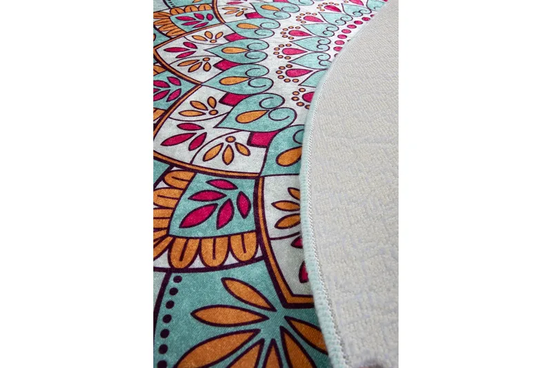 Chilai Home Badmatta 100 Rund - Multi - Textil & mattor - Mattor - Badrumsmatta