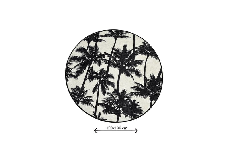 Chilai Home Badmatta 100 Rund - Multi - Textil & mattor - Mattor - Badrumsmatta