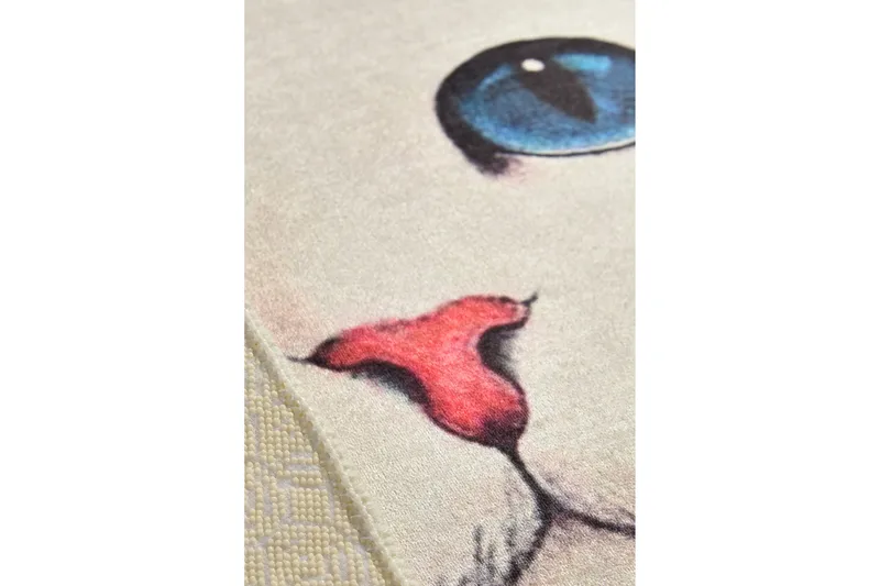 Chilai Home Badmatta 100 Rund - Multi - Textil & mattor - Mattor - Badrumsmatta