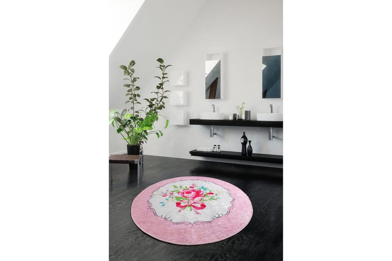 Chilai Home Badmatta 100 Rund - Multi - Textil & mattor - Mattor - Badrumsmatta