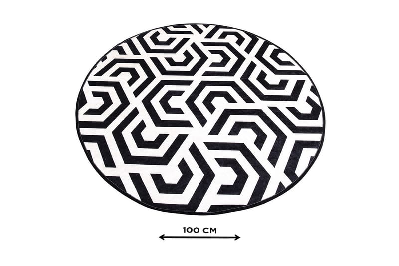 Chilai Home Badmatta 100 Rund - Multi - Textil & mattor - Mattor - Badrumsmatta