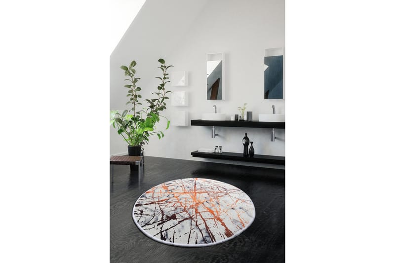 Chilai Home Badmatta 100 Rund - Multi - Textil & mattor - Mattor - Badrumsmatta