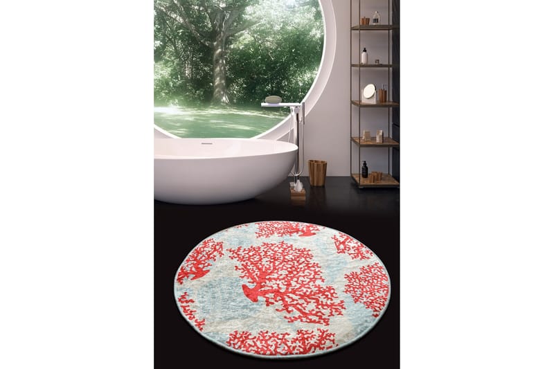Chilai Home Badmatta 100 Rund - Multi - Textil & mattor - Mattor - Badrumsmatta