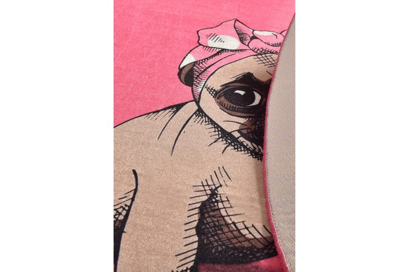 Chilai Home Badmatta 100 Rund - Multi - Textil & mattor - Mattor - Badrumsmatta