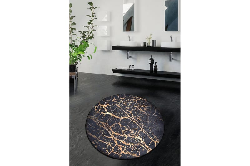 Chilai Home Badmatta 100 Rund - Multi - Textil & mattor - Mattor - Badrumsmatta