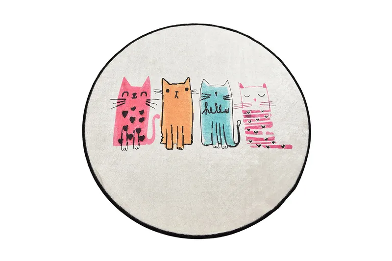 Chilai Home Badmatta 100 Rund, Multi