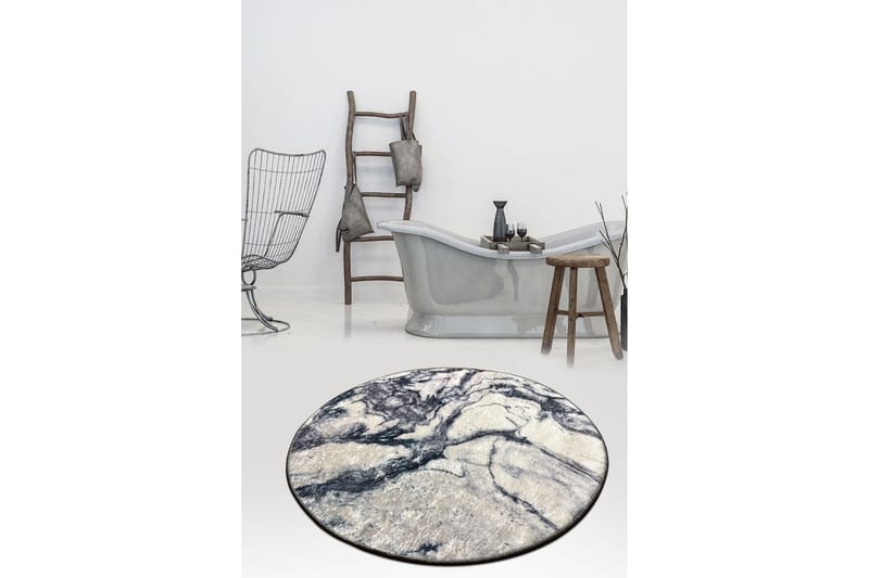 Chilai Home Badmatta 100 Rund - Multi - Textil & mattor - Mattor - Badrumsmatta