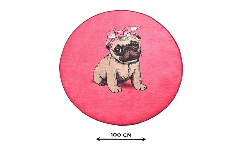 Chilai Home Badmatta 100 Rund - Multi - Textil & mattor - Mattor - Badrumsmatta