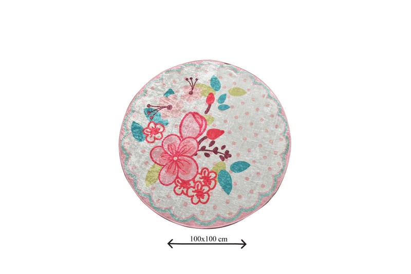 Chilai Home Badmatta 100 Rund - Multi - Textil & mattor - Mattor - Badrumsmatta