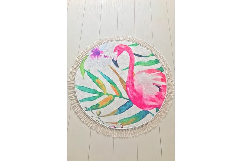 Chilai Home Badmatta 100 Rund - Multi - Textil & mattor - Mattor - Badrumsmatta