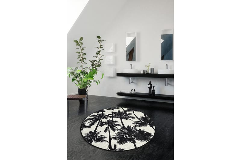 Chilai Home Badmatta 100 Rund - Multi - Textil & mattor - Mattor - Badrumsmatta