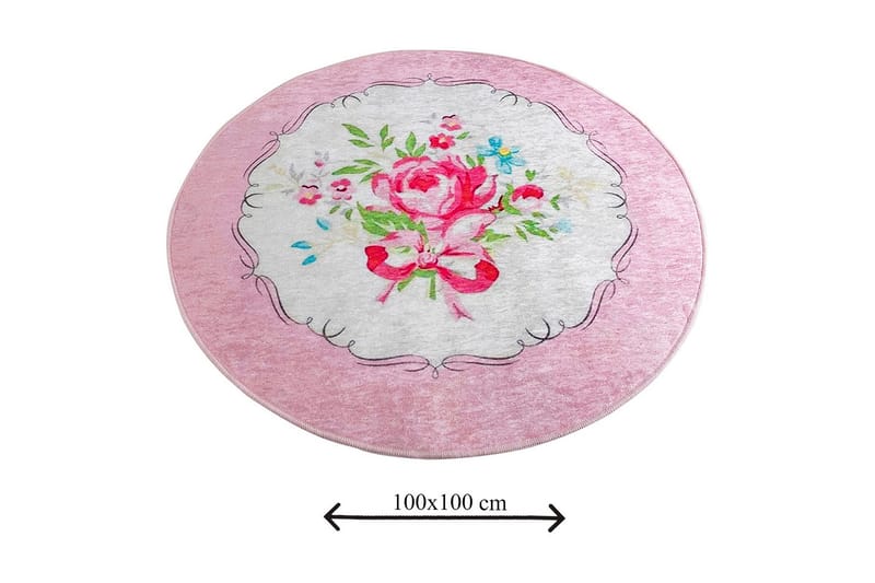 Chilai Home Badmatta 100 Rund - Multi - Textil & mattor - Mattor - Badrumsmatta