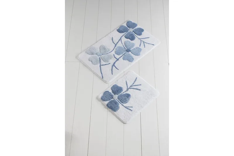 Chilai Home Badmatta Set om 2 - Multi - Textil & mattor - Mattor - Badrumsmatta