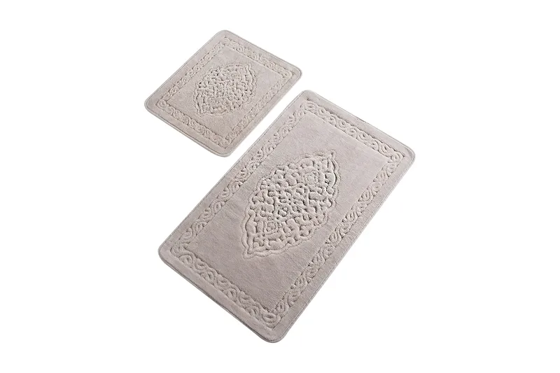 Chilai Home Badmatta Set om 2, Multi