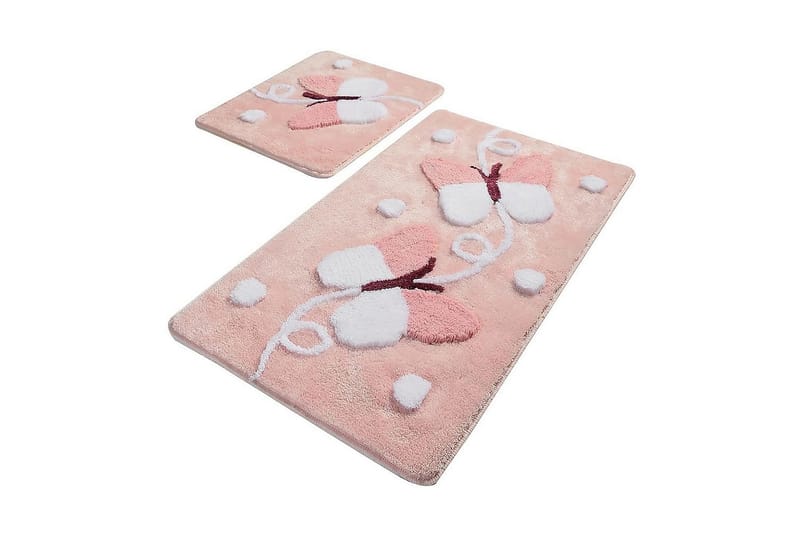 Chilai Home Badmatta Set om 2, Multi