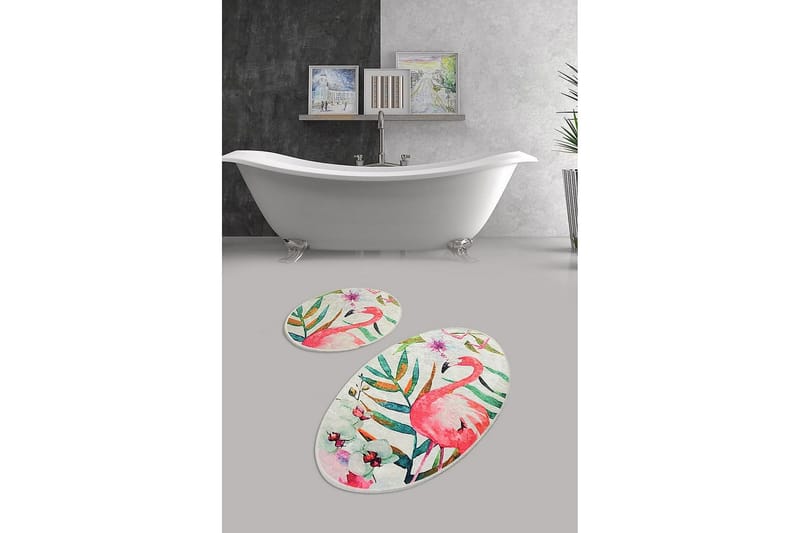 Chilai Home Badmatta Set om 2 - Multi - Textil & mattor - Mattor - Badrumsmatta