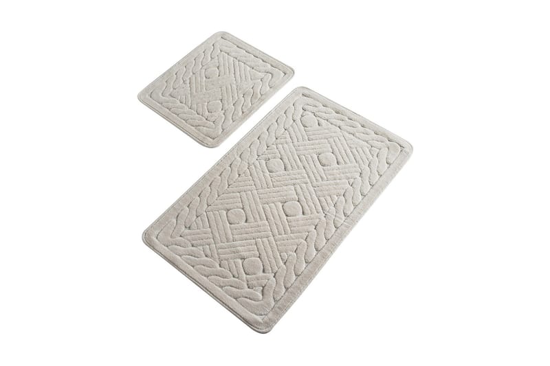 Chilai Home Badmatta Set om 2, Multi