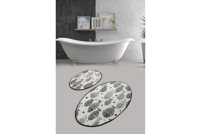 Chilai Home Badmatta Set om 2 - Multi - Textil & mattor - Mattor - Badrumsmatta