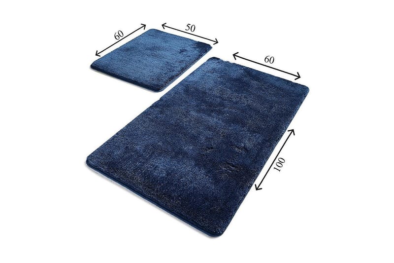 Chilai Home Badmatta Set om 2 - Multi - Textil & mattor - Mattor - Badrumsmatta
