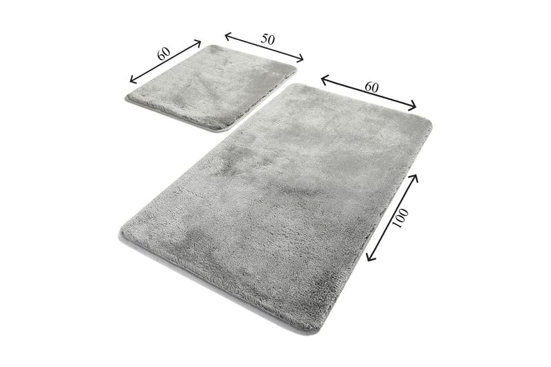 Chilai Home Badmatta Set om 2 - Multi - Textil & mattor - Mattor - Badrumsmatta