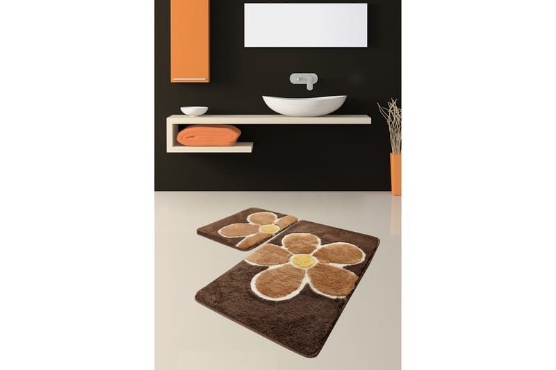 Chilai Home Badmatta Set om 2 - Multi - Textil & mattor - Mattor - Badrumsmatta