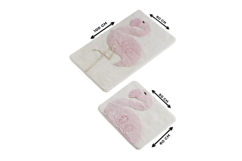 Chilai Home Badmatta Set om 2 - Multi - Textil & mattor - Mattor - Badrumsmatta