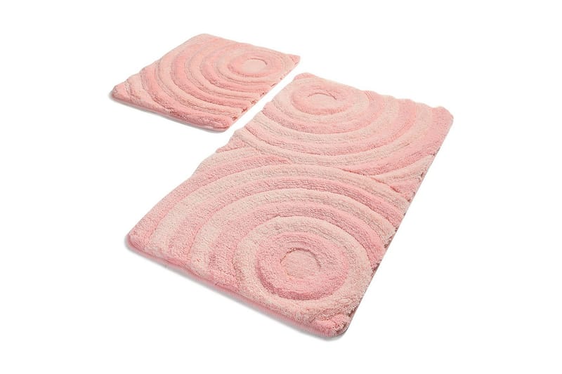 Chilai Home Badmatta Set om 2 - Multi - Textil & mattor - Mattor - Badrumsmatta