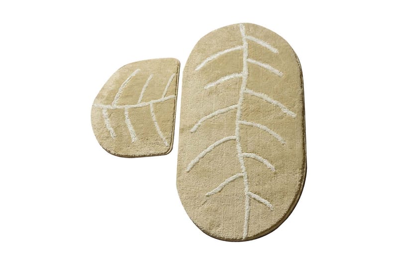 Chilai Home Badmatta Set om 2 - Multi - Textil & mattor - Mattor - Badrumsmatta