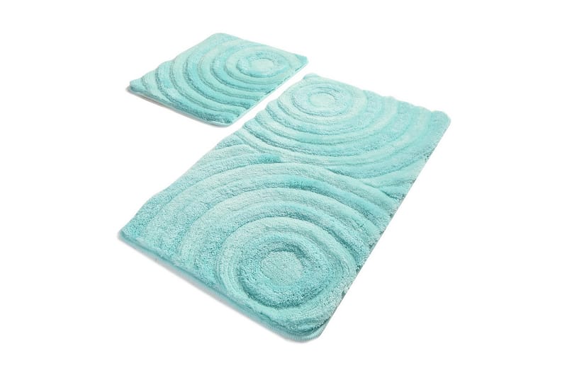Chilai Home Badmatta Set om 2 - Multi - Textil & mattor - Mattor - Badrumsmatta