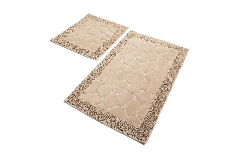 Chilai Home Badmatta Set om 2 - Multi - Textil & mattor - Mattor - Badrumsmatta