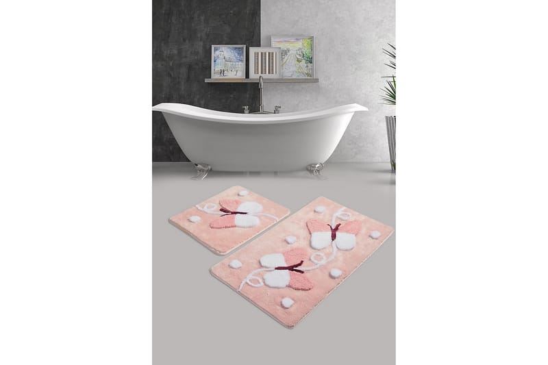 Chilai Home Badmatta Set om 2 - Multi - Textil & mattor - Mattor - Badrumsmatta