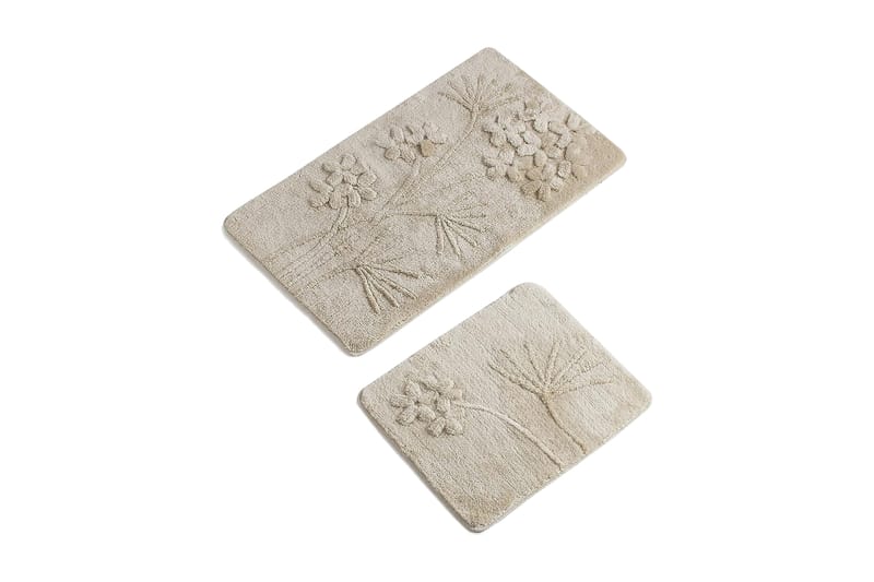 Chilai Home Badmatta Set om 2 - Multi - Textil & mattor - Mattor - Badrumsmatta