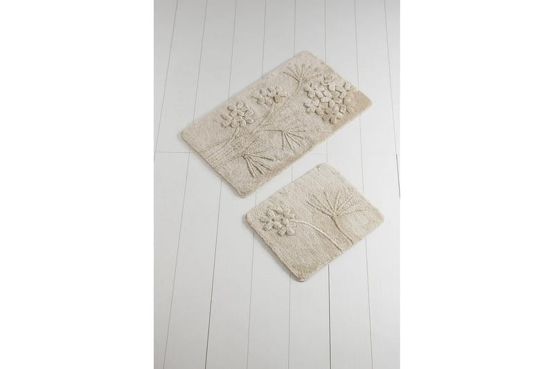 Chilai Home Badmatta Set om 2 - Multi - Textil & mattor - Mattor - Badrumsmatta