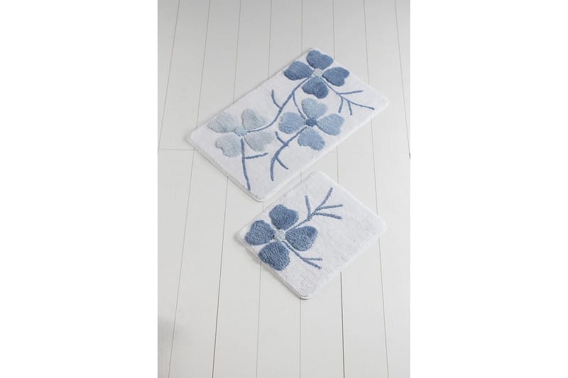 Chilai Home Badmatta Set om 2 - Multi - Textil & mattor - Mattor - Badrumsmatta