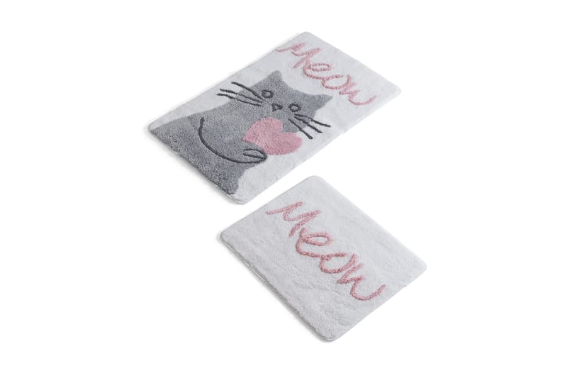 Chilai Home Badmatta Set om 2 - Multi - Textil & mattor - Mattor - Badrumsmatta