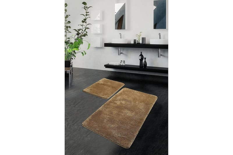 Chilai Home Badmatta Set om 2 - Multi - Textil & mattor - Mattor - Badrumsmatta