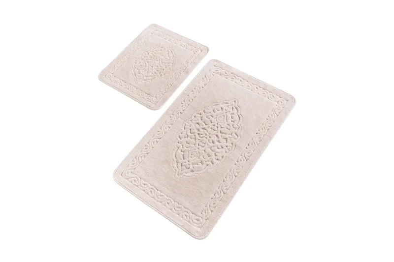 Chilai Home Badmatta Set om 2, Multi