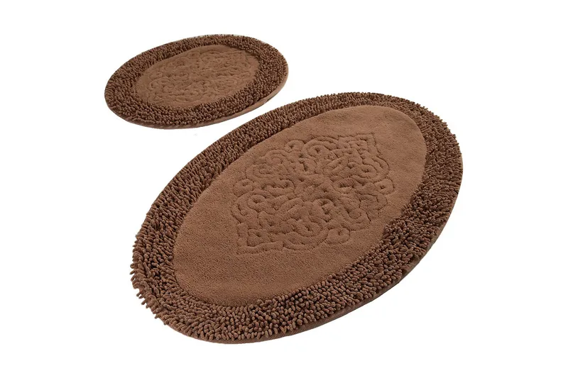 Chilai Home Badmatta Set om 2 - Multi - Textil & mattor - Mattor - Badrumsmatta