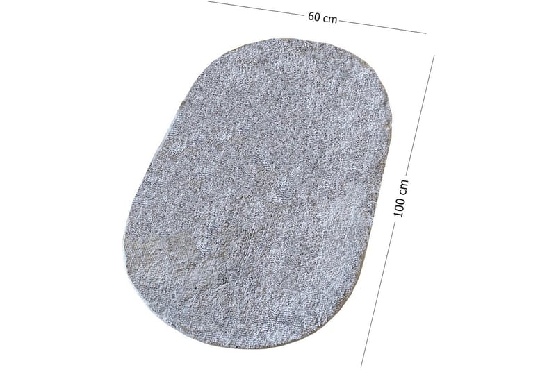 Chilai Home by Alessia Badmatta 60x100 - Grå - Textil & mattor - Mattor - Badrumsmatta