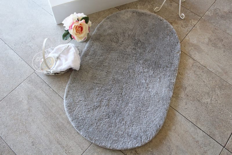 Chilai Home by Alessia Badmatta 60x100 - Grå - Textil & mattor - Mattor - Badrumsmatta