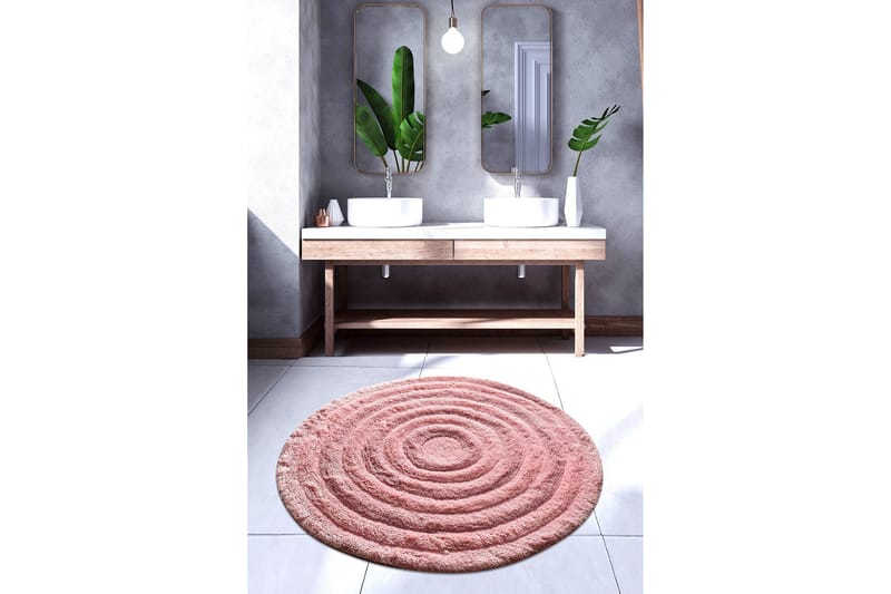 Chilai Home by Alessia Badmatta 90 Rund - Multi - Textil & mattor - Mattor - Badrumsmatta