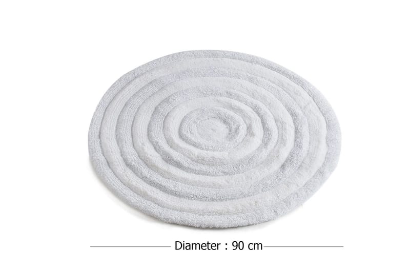 Chilai Home by Alessia Badmatta 90 Rund - Multi - Textil & mattor - Mattor - Badrumsmatta