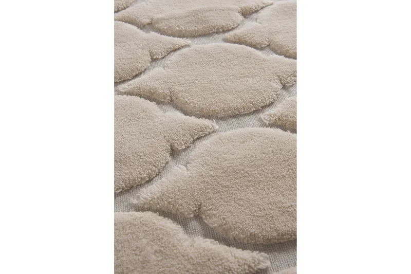 Chilai Home by Alessia Badmatta Set om 2 - Beige - Textil & mattor - Mattor - Badrumsmatta