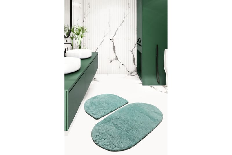 Chilai Home by Alessia Badmatta Set om 2 - Mint - Textil & mattor - Mattor - Badrumsmatta