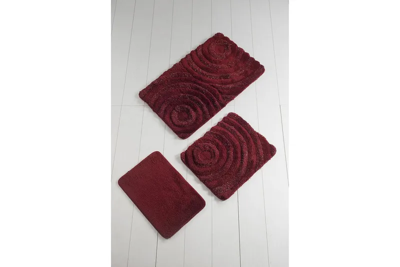 Chilai Home by Alessia Badmatta Set om 3 - Multi - Textil & mattor - Mattor - Badrumsmatta