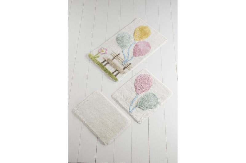 Chilai Home by Alessia Badmatta Set om 3 - Multi - Textil & mattor - Mattor - Badrumsmatta