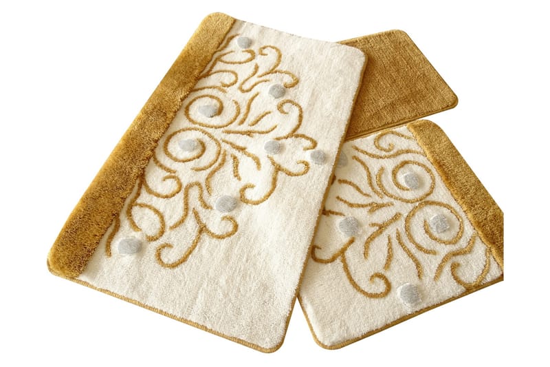 Chilai Home by Alessia Badmatta Set om 3 - Multi - Textil & mattor - Mattor - Badrumsmatta