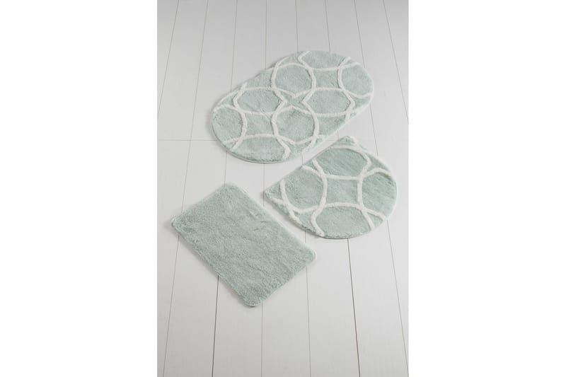 Chilai Home by Alessia Badmatta Set om 3 - Multi - Textil & mattor - Mattor - Badrumsmatta